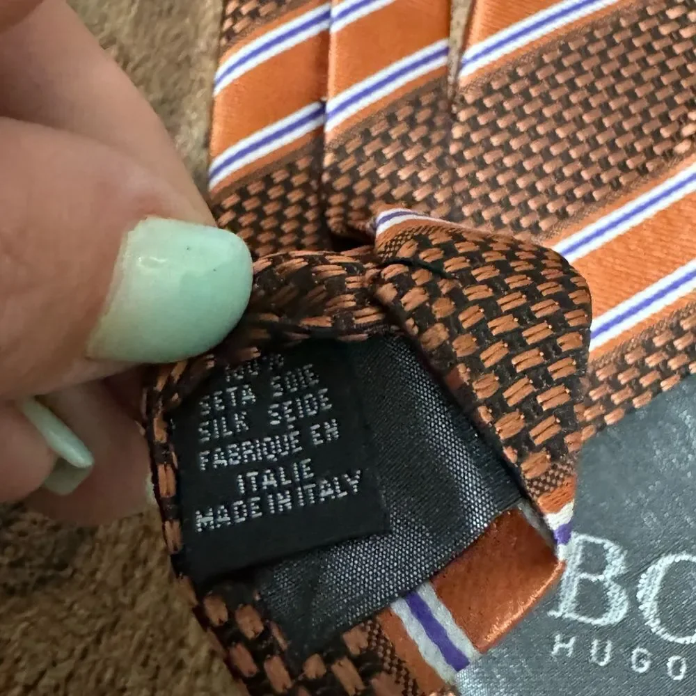BOSS Hugo boss striped tie